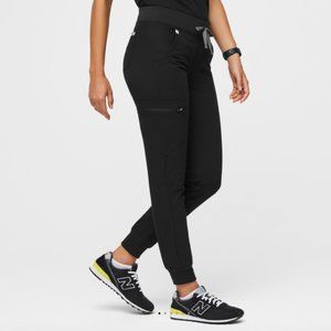 Women's Black Zamora™ - XS/Petite Jogger Scrub Pants